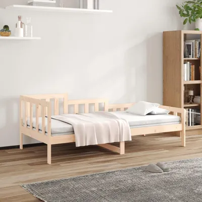 Image de vidaXL Lit de jour sans matelas 90x190 cm pin massif