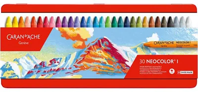 Immagine prodotto di CARAN D'ACHE 7000330 CARAN D'ACHE pastello a cera NEOCOLOR I, confezione da 30 pezzi