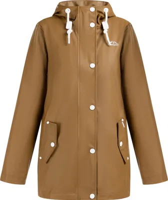 Produktbild von ICEBOUND damen regenjacke - dunklesand, XS