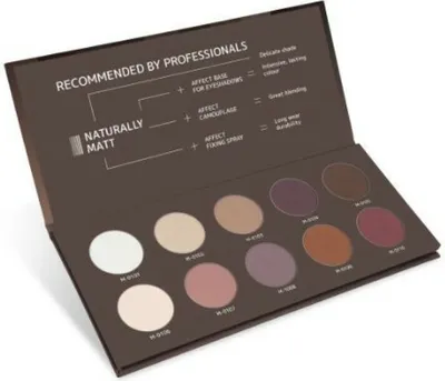 Productafbeelding van AFFECT Natuurlijk Matte Oogschaduw Palette, 10x2g