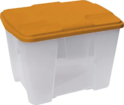 Produktbild von Aufbewahrungsbox M31AT Kunststoffbox 20Ltr 390x290x272 Spielzeugbox Wäschebox Regalbox Deckel