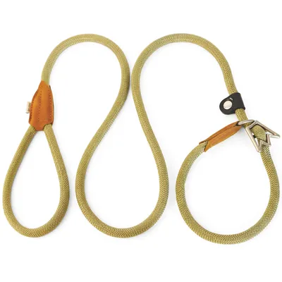 Produktbild von RUDELKÖNIG Retrieverleine Tilda mit Zugstopp – Moxonleine Hundeleine mit Halsband