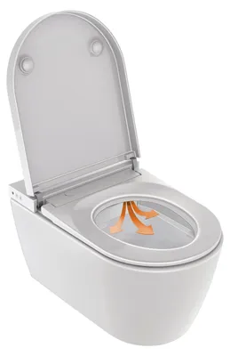Produktbild von Duravit Dusch-WC Pro, SensoWash, 378x575x405, TS, Rimless, wandhängend, weiß, 1 Stk.