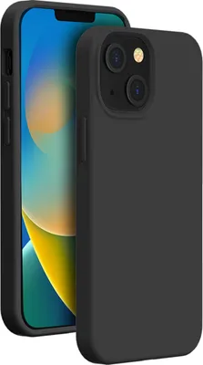 Produktbild von BigBen, Hülle für iPhone 15 Flexibel SiliSoft Stoßfest, Schwarz