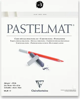 Immagine prodotto di Clairefontaine Pastelmat N°3 24x30 360g 12 fogli