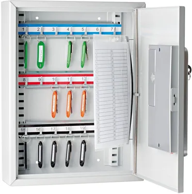 Immagine prodotto di WEDO Schlüsselschrank 21 Schlüssel Maße:27x9,5x35 Lichtgrau