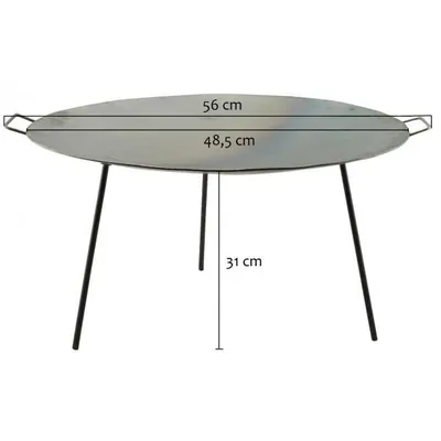 Obrázok produktu pre Železný grilovací plát 48,5cm 52255