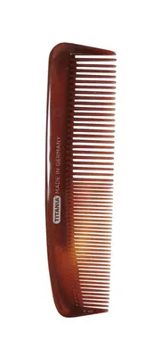 Produktbild von Titania Taschenkamm havanna