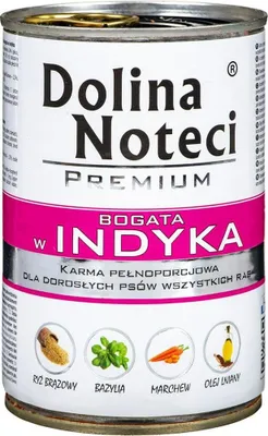 Obrázek produktu pro Dolina Noteci Premium mokré krmivo pro psy s krůtím masem 400 g