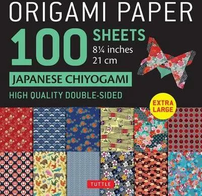 Produktbild von Tuttle Studio: ORIGAMI PAPER 100 SHEETS JAPAN