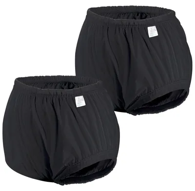Image de Culottes de protection pour l'incontinence, réutilisables, pour adultes - Pack de 2
