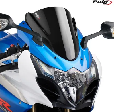 Immagine prodotto di Cupolino PUIG z-racing nero 360x340mm per Suzuki gsx-r