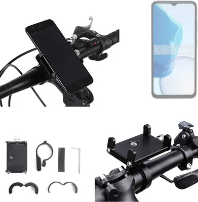 Produktbild von K-S-Trade Handyhalterung für das Fahrrad kompatibel mit Doogee N55 Halter Lenkstange Fahrradhalterung Motorrad Bike Mount Befestigung Smartphone
