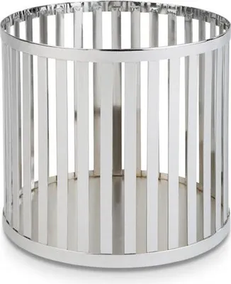 Produktbild von APS 15332 Korb APS PLUS, Aufbewahrungskorb, Edelstahl, Ø 21 cm, Höhe 20 cm