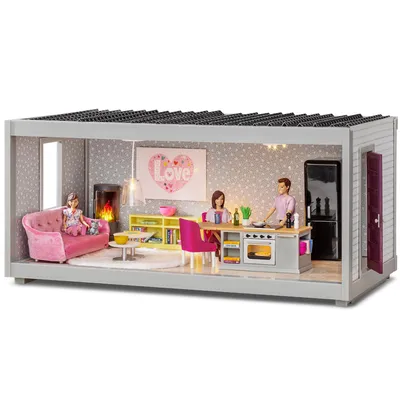 Produktbild von Lundby Puppenhaus Modul Zimmer 44cm Erweiterungsset Puppenhaus