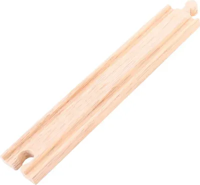 Produktbild von Bigjigs Rail Lange gerade Schienen 21 cm 4 Stück