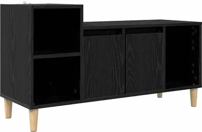 Zdjęcie produktu dla Szafka pod telewizor Czarny Dąb 100 x 35 x 55 cm