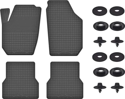 Produktbild von Gummimatten Mit Stoppern Für: Volvo  C70 I (1997-2005) Schwarz Set