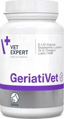 Obrázok produktu pre VetExpert GeriatiVet Dog - suplement diety dla starszych psów, 45 tabletek