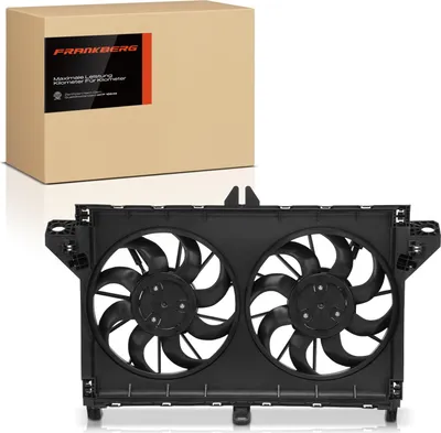 Productafbeelding van Frankberg 1x Motorradiator dubbelventilator