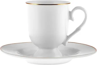 Produktbild von Karaca Alin Espressotassen-Set für 6 Personen, Weiß