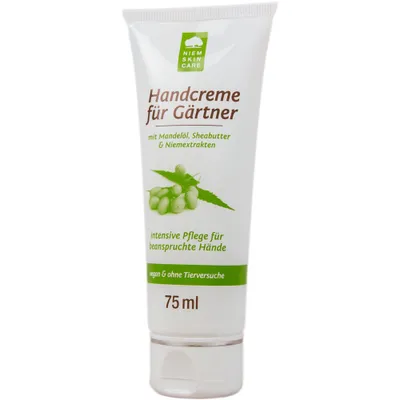 Produktbild von Handcreme für Gärtner 75 ml mit Niem, Mandelöl und Sheabutter