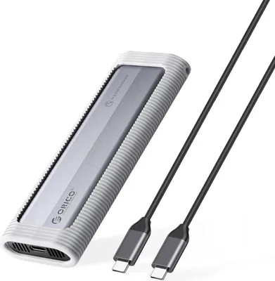 Produktbild von Orico AXM2F M.2 SATA SSD Gehäuse USB-C 3.2 5Gb/s