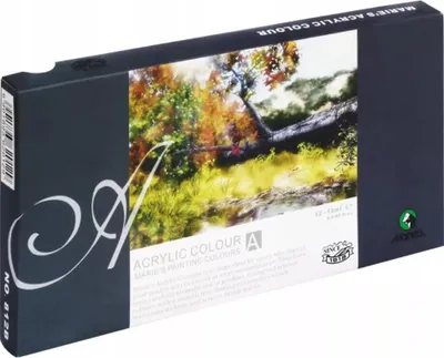 Produktbild von Maries Farby akrylowe 12 kolorów 12 ml