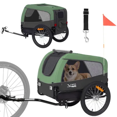 Produktbild von Tiggo VS Pet M Hundefahrradanhänger Hundeanhänger Hundetransporter Fahrradanhänger