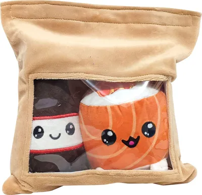 Obrázok produktu pre Figurki Pluszowe Yummis Together Uramaki i Soya w Torbie Take Away 26 cm