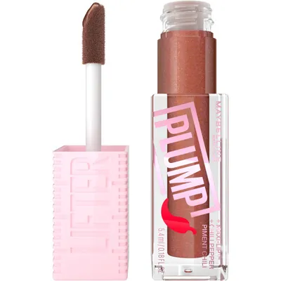 Immagine prodotto di Maybelline Lifter Plump Lip Gloss 007 Cocoa Zing, 5,4 ml
