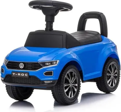 Zdjęcie produktu dla Jeździk dla Dzieci VW T-ROCK Buddy Toys, 67 x 28 x 43 cm, Schowek pod Siedzeniem, Dźwięki na Kierownicy, 2-3 Lata