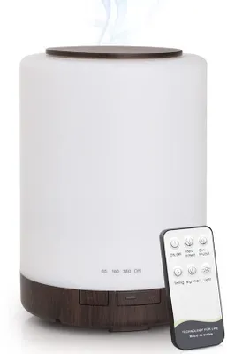 Productafbeelding van Aroma Diffuser en Luchtbevochtiger 300 ml met Afstandsbediening