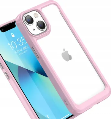 Immagine prodotto di Custodia Outer Space Custodia rigida per Iphone 14 Plus con cornice in gel Rosa