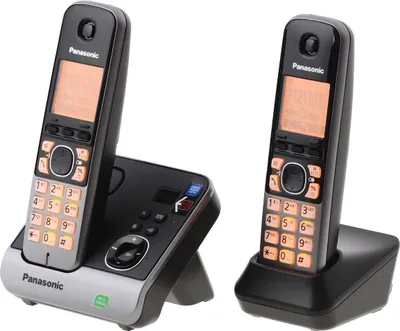 Produktbild von Panasonic Telefon KX-TG6722G, Schnurlos, Farbe: Schwarz