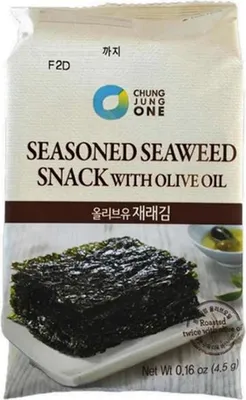 Produktbild von CHUNG JUNG ONE Seetang Snack mit Olivenöl 4,5g