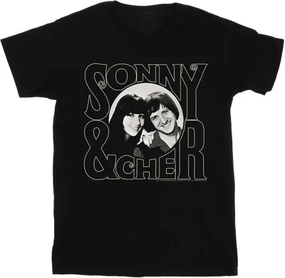 Produktbild von Sonny & Cher - T-Shirt für Herren BI44565 (L) (Schwarz)