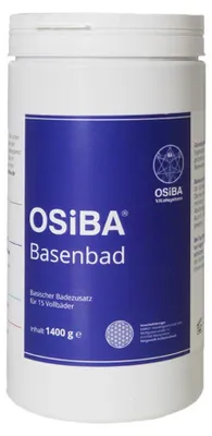 Produktbild von OSiBA Basenbad 1,4 kg mineralischer Badezusatz für Voll- und Fußbäder
