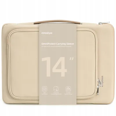 Produktbild von Innostyle Brašna Na Notebook 14" Vodotěsné Pouzdro Omniprotect Beige