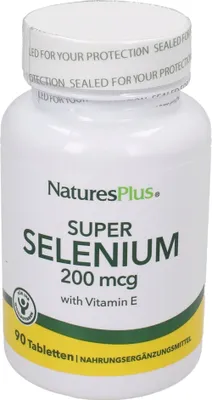 Produktbild von Natures Plus  Super Selenium- 90 Tabletten