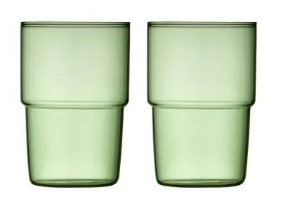 Image de Lyngby Glas Verres à eau Torino 40 cl (2pcs) Vert