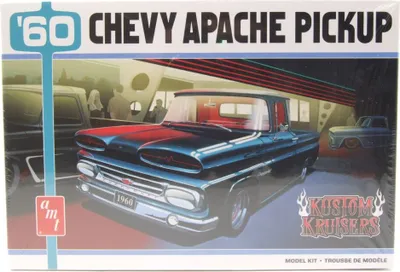 Produktbild von AMT 1444 Chevrolet Apache Pick Up 1960 Kunststoffbausatz 1:25