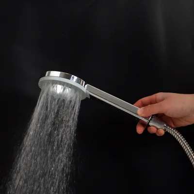 Produktbild von Duschkopf Handbrause mit 1-Strahl Quarz 1, chrom