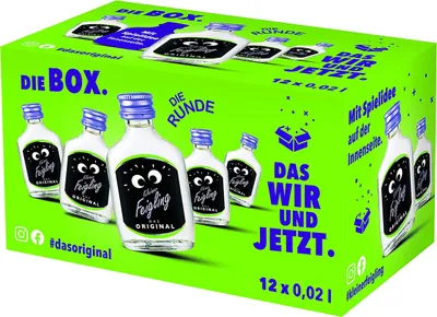 Produktbild von Kleiner Feigling Das Original Feigenlikör | 20 % vol | 12 x 0,02 l