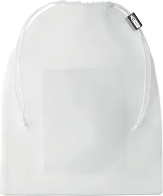 Produktbild von MidOcean - Turnbeutel "Veggie", rPET (Recyceltes Polyethylen-Terephthalat) MO764 (Einheitsgröße) (Weiß)