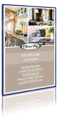 Produktbild von Poster-Rahmen 61 x 91,5cm Blau - Rahmen