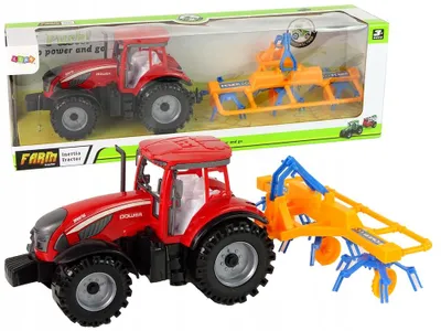 Produktbild von Ikonka Traktor mit Zgrabiarka Spielzeug für Kinder