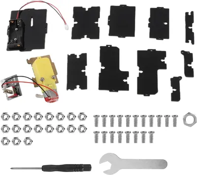 Productafbeelding van Funny toy useless box DIY kit automatic box leave me - Unieke Mini-cadeaus