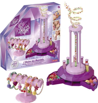 Imagen del producto de Lansay - Brazalete de amapola brillante. Kit de manualidades para joyería. A partir de 6 años