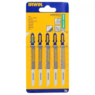 Image de IRWIN Jig saw blades, 5PK T101D